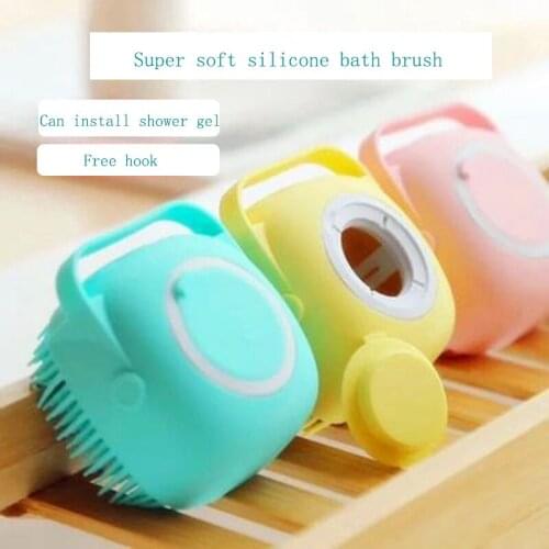 Pet Dog Cat Automatic Hair Removal Comb Grooming Tools Soft Flexible Clean Bath Fun For Matted Long Hair Pet Cat Dog Accessories