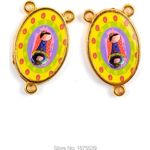 Religious Catholic Alloy Carton Rosary Center For Woman