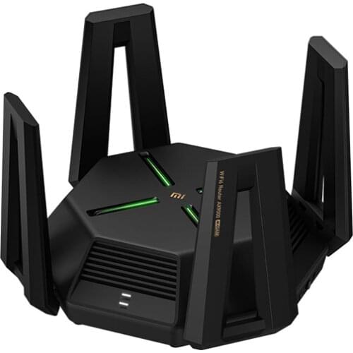 Xiaomi AX6000 AloT Router Main Features 6000Mbps Fast Upgrade 160MHz High Bandwidth 4K QAM High-Speed Transmission Independent