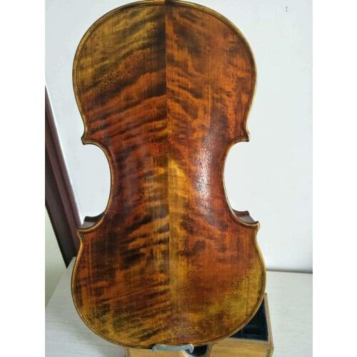 Master 4/4 Violin Guarneri model antique old style hand made violin