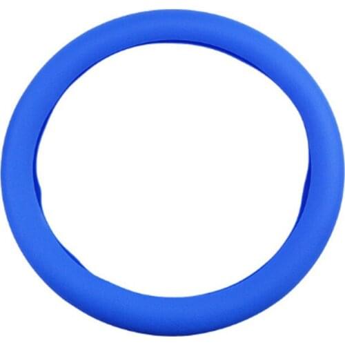 Silicone Car Steering Wheel Cover for Jeep Compass Renegade Wrangler Grand Cherokee for Renault Koleos Kadjar Samsung QM5 QM6