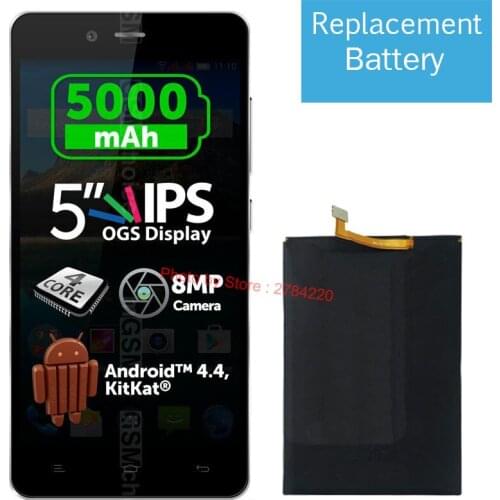 3.8V 100% New Replacement Battery For Allview P6 Energy Baterij Bateria Batterie Cell Mobile Phone Batteries Acumulator
