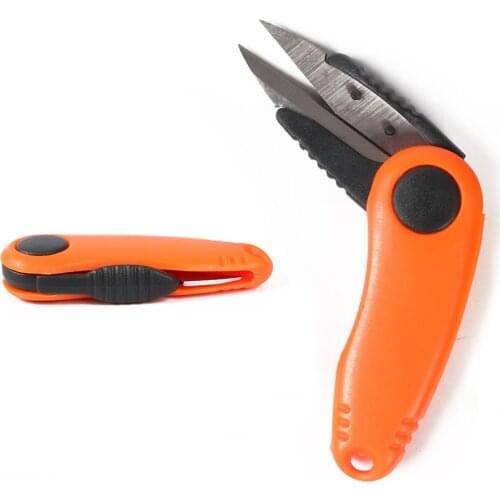 Fishing supplies Proleurre Shrimp Shaped Stainless Steel Fishing Use Scissors Accessories Set Folding Fishing Line Lead Sheet Cu