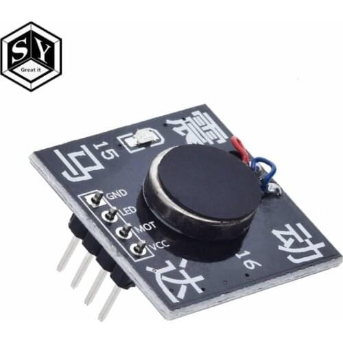 GREAT IT 5V Vibrating Vibration Motor Module High and Low Level Vibration Mini Motor Module for Arduino