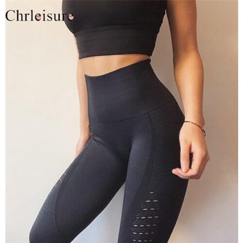 Women Fitness Leggings Femninia High Waist Workout Legging For Women Hollow Leggings Mujer Casual Jeggings Seamless 5Color