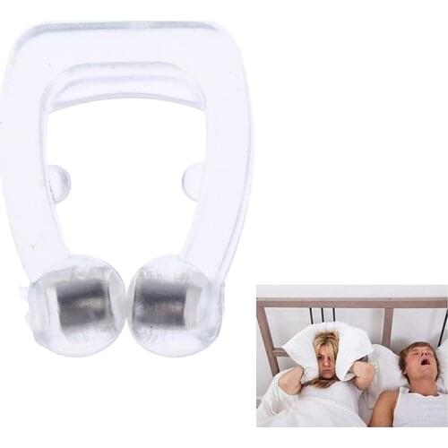1/3/5PCS Anti-Snore Stop Snoring Nose Clip For Sleeping Aid Night Device Clipple Silicone Magnetic
