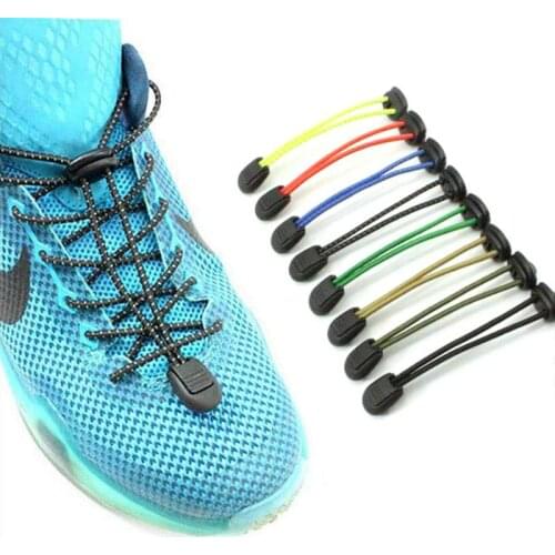 1pair Easy Lazy No Tie Shoelace Elastic Belt Lock Shoelace Neutral Children Adults Are Available Convenient And Quick Wear Shoes