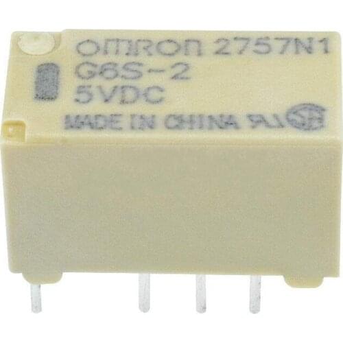 10PCS G6S-2-5VDC 5V Omron relay 8PIN Mini Signal OMRON Relay