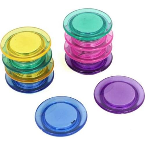 10pcs Home Office Whiteboard Fridge Magnetic Stickers Magnet Pin Button