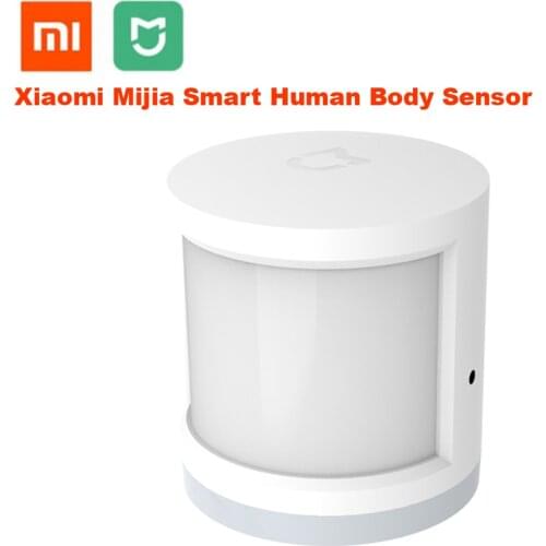 100% Original Xiaomi Mijia Human Body Sensor Smart Body Movement Motion Sensor Zigbee Connection Mihome App via Android&IOS