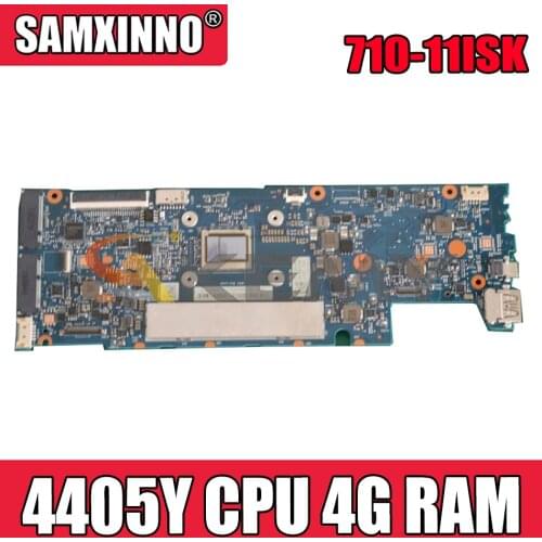 Akemy CYG11 NM-A771 Motherboard For Lenovo YOGA 710-11ISK Laptop Motherboard 5B20L46167 SR2ER 4405Y CPU 4G RAM 100% Test Work