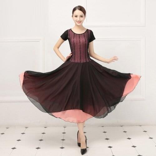 Latin ballroom dress stanard ballroom rumba dress tango dance costumes foxtrot dance dress Spanish dress Flamenco costumes lace
