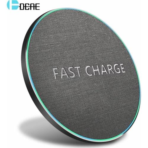 DCAE 15W Quick Qi Wireless Charger For iPhone XS XR X 8 11 Pro Samsung S10 S9 Huawei P30 Pro Xiaomi Mi 9 10W Fast Charging Pad