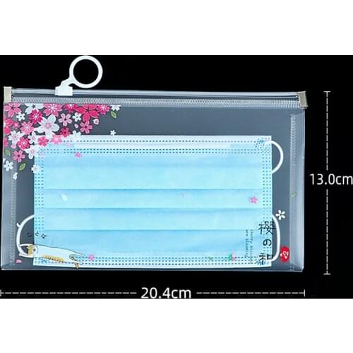 Mask Cover Bag Portable Facemask Holder Face Mask Storage Box Case Save Mask Boxes Caja Para Guardar Mascarillas