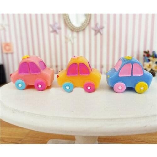 G05-X5015 children baby gift Toy 1:12 Dollhouse mini Furniture Miniature rement Colorful car toy 1pcs