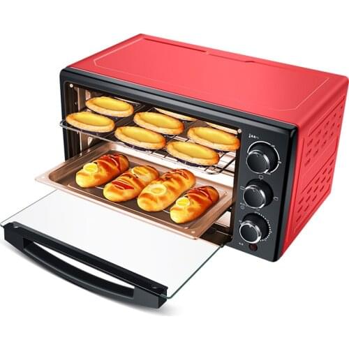 Electric Oven 220V Multifunctional Automatic Cake Baking Large Capacity Mechanical Vertical 21-30L