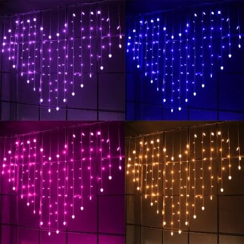 HOPLOM LED Garland Curtains