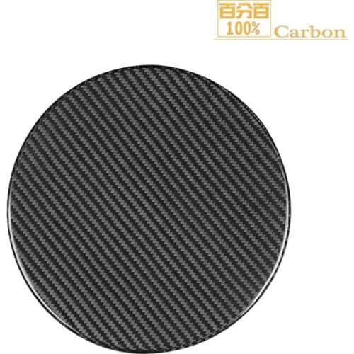Real Dry Carbon Fiber for Chevrolet Camaro 2016up Accessories Car Oil Fuel Tank Cap Cover Exterior Sticker