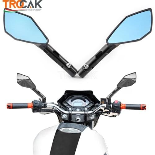 New For Kawasaki Z900 Z900RS Z800 Z1000 Motorcycle Accessories CNC Aluminum Rear View Mirrors Glass