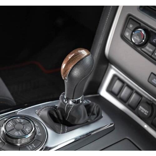 Gear head knob decorative cover sticker trim for nissan patrol Interior Accessories 2017 2018