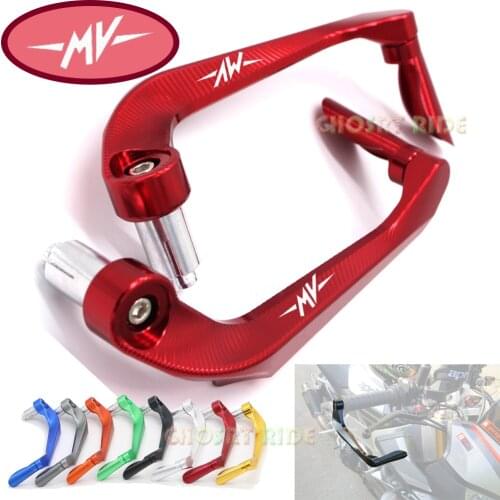 Universal 7/8" 22mm Motorcycle Handlebar Brake Clutch Levers Protector Guard For MV AGUSTA F4 750 1000 312 R 312RR 1078 F4R