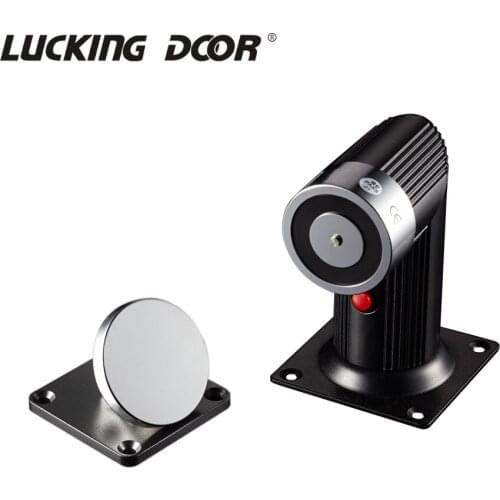 Suction Electromagnetic Magnetic Lock Floor-mounted Door Holder Fire Doors Electromagnetic Door Suction Magnetic 180kg(350Lbs)