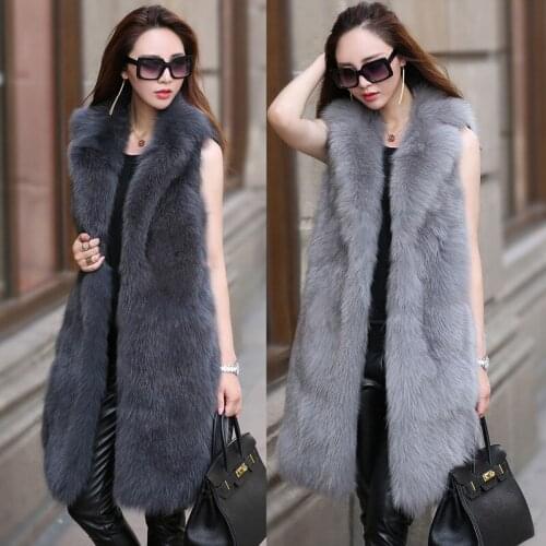 Winter Jackets For Women Elegant Womens Fur Vest Mink Fur Coat Quilted Coat For Women Sleeveless Female Coat Winter Slim Solid