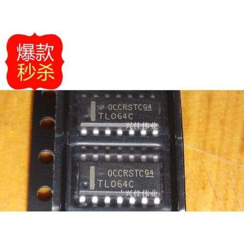 10PCS The new TL064 TL064C TL064CDR TL064CDT SOP14 3.9mm Operational Amplifier