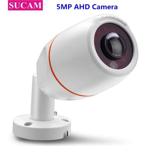 5MP AHD Security Camera 180 Degrees Fisheye Waterproof Night Vision SONY 326 Infrared CMOS Bullet Surveillan CCTV Camera Outdoor