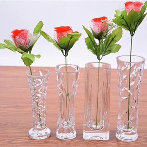 Acrylic material vase Flower vase&transparency plastic flower vase