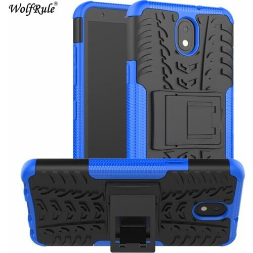 Wolfrule Case For LG K30 2019 Case Dual Layer Armor TPU+PC Shockproof Cover For LG K30 2019 Phone Case For LG K30(2019) Coque