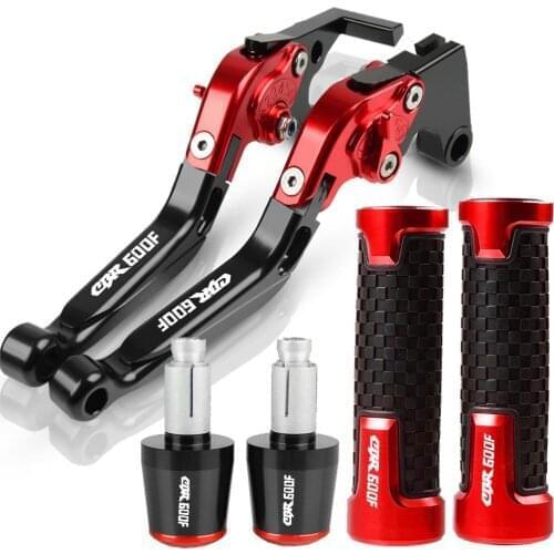 For HONDA CBR600F CBR600 F 2011 2012 2013 Motorcycle CNC Brake Clutch Levers Handle bar grip ends Adjustable foldable CBR 600 F