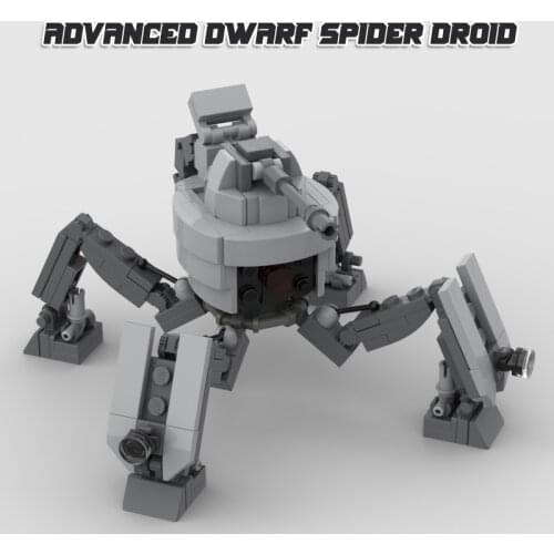 Star Series Wars Fig-series Advanced Dwarf Spider Droids figure DIY Toys fit for MOC Building Blcoks Bricks Model Toys For Child