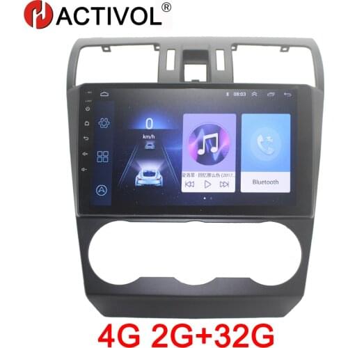 HACTIVOL 2G+32G Android 8.1 Car Radio for Subaru Forester 2013-2016 car dvd player gps navi car accessory 4G multimedia player
