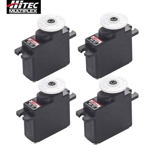 Hitec HS81 HS-81 12mm 4.8V-6.0V Micro Analog Servo With Futaba JR Airtronics Connector For Electric Airplanes Sailplanes Toys