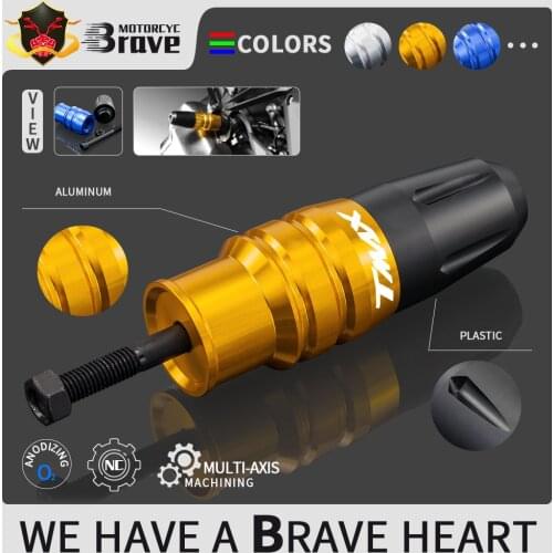 Motorcycle accessories Frame Slider Anti Crash Caps Exhaust Sliders For YAMAHA TMAX 500 TMAX 530 SX/DX T-MAX TMAX500 TMAX530