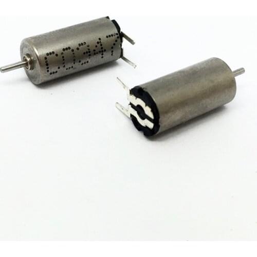 612 Hollow Cup High-speed Motor Pin Type Coreless Motor, DC 1.5-3.7V, Shaft Diameter 0.8 mm, DC Micro Motor for Small Models