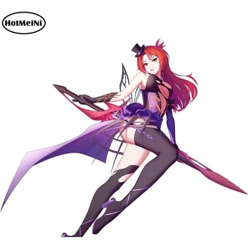 HotMeiNi 13cm x 10.5cm for Honkai Impact 3 Car Sticker Waterproof Decal Sunscreen Campervan Motorcycle Decor Custom Printing