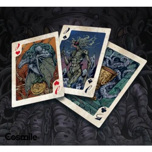 New Cosmile Cthulhu Mythos Young Cthulhu Poker Playing Card Cosplay Poker Game Waterproof Limited Cos Gift C