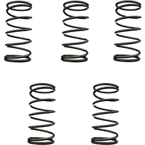 5PCS, Compressed Springs, 3mm Wire Diameter x 20mm Outer Diameter x (20-100)mm Free Length, Spring Steel Compressed Springs