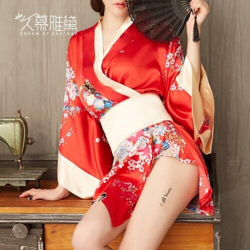 Sexy Lingerie. Womens Passion Suit Sexy the Guillotines Open Uniform Seductive Sexy Pajamas Ancient Kimono