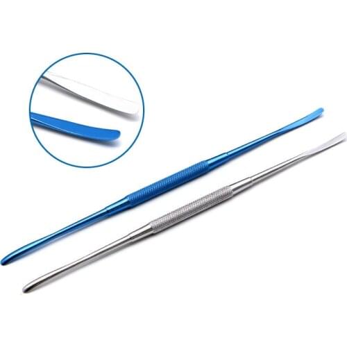 Scleral peeler Nasal bone peeler Nasal periosteum peeler Gold-plated round head square head spatula spoon Beauty plastic device