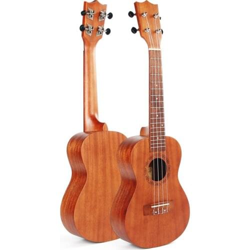 Learning & Education Toy all wooden 23-inch veneer ukulele educational toys kids small guitar can play a musical instrument sale