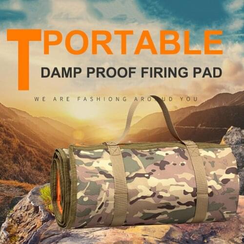 Waterproof Tactical Shooting Mat Roll Up Molle Outdoor Camping Hunting Picnic Blanket Nylon Non-slip Lightweight Picnic Blanket