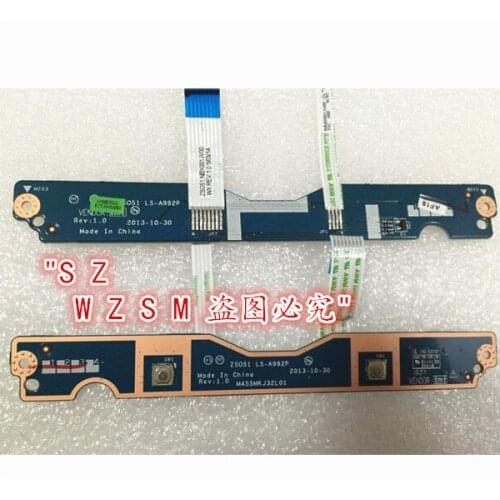 Genuine New original for hp 15-G 15-R221tx 15-S touch board switch button board ZSO51 LS-A992P 749651-001 M455MKJ32L01