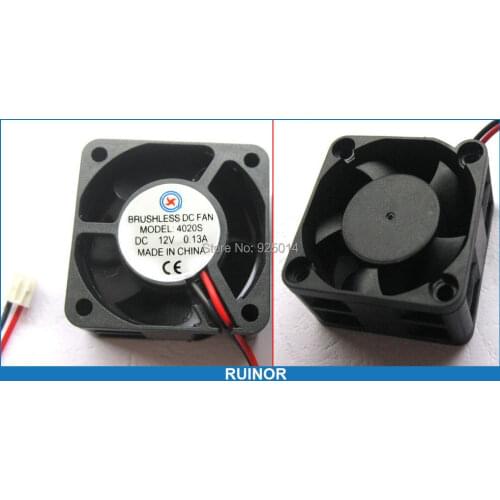 10 PCS DC 12V Cooling Fans Turbine Brushless Fan 40 x 40 x 20mm 4020S