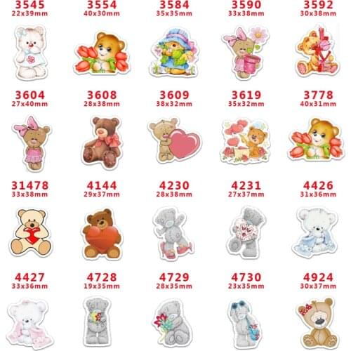 10 Pcs Cartoon Planar Resin Cabochons PR3545