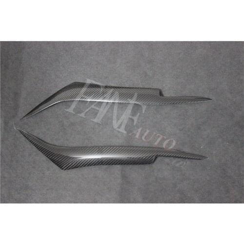 Carbon Fiber Headlight Cover Eyebrows Eyelids for VW Volkswagen Passat B6 3C 2005-2010