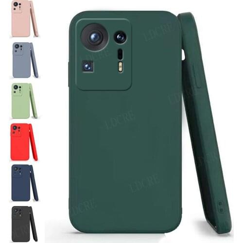 For Cover Xiaomi Mi Mix 4 Case For Mi Mix 4 Capas Phone Bumper Back Shockproof Liquid Silicone TPU Soft Case For Mi Mix 4 Fundas