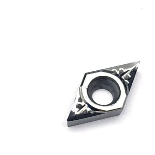 DCGT070202 AK H01 10pcs Aluminum cutter blade Insert Cutting Tool turning tool CNC Tools AL +TIN Alloy wood